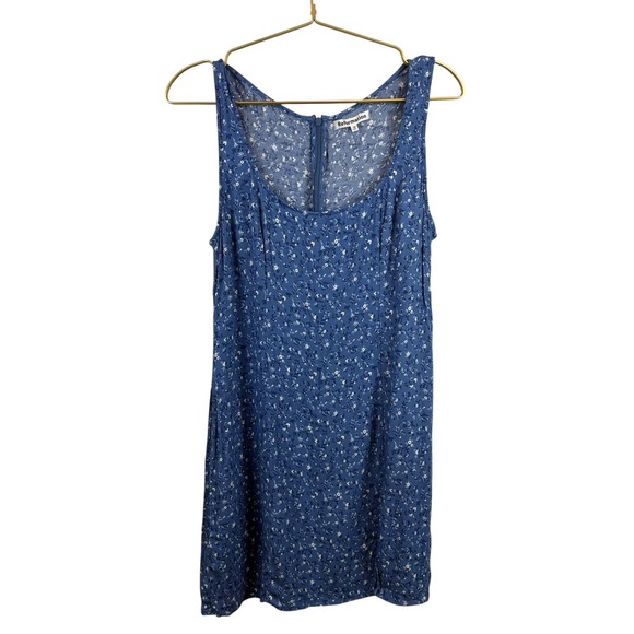 Reformation Dresses & Skirts - Reformation Blue White Floral Mini Sheath Dress Viscose Rayon  Size 12